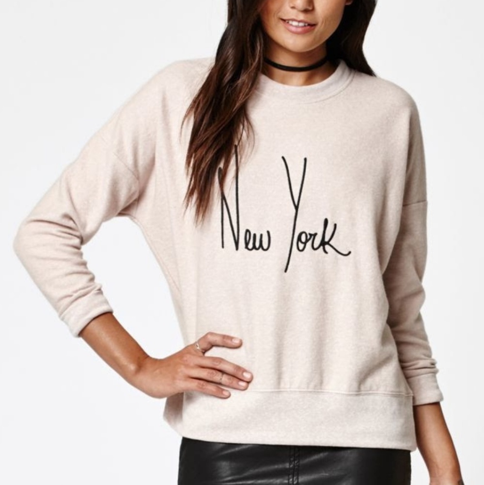 LA Hearts teddy bear sweatshirt